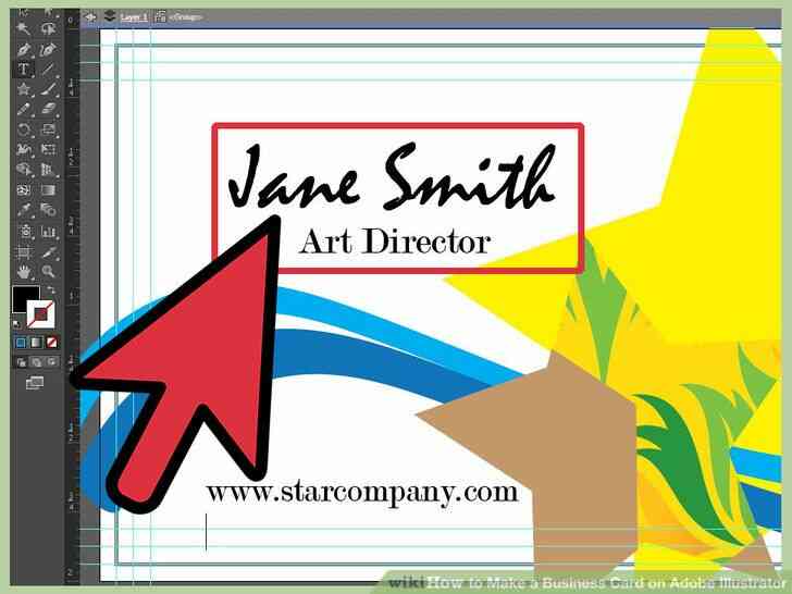 Image intitulée Faire une Carte de visite sur Adobe Illustrator Étape 7